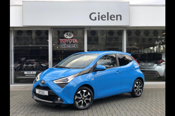 Toyota Aygo 1.0 VVT-i 72pk X-Cite | Lichtmetalen velgen, Privcay Glass, Apple CarPlay/Android Auto, Climate control, Eerste eigenaar