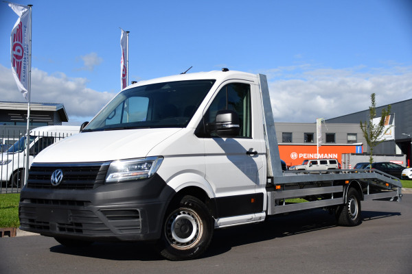 Volkswagen Crafter 35 2.0 TDI L4 Oprijwagen Cruise, Lier, Automaat, Multimedia, 177PK, LED, Luchtvering, UNIEK!