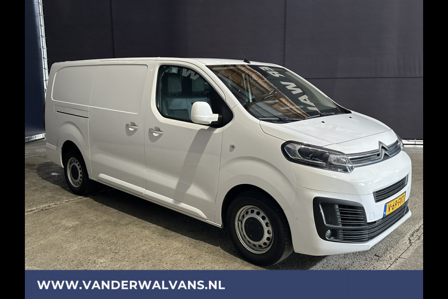 Citroën Jumpy 2.0 BlueHDI 123pk L3H1 Euro6 Airco | Camera | 2500kg Trekhaak | Apple Carplay | Android Auto Cruisecontrol, Parkeersensoren, Stoelverwarming, Bijrijdersbank