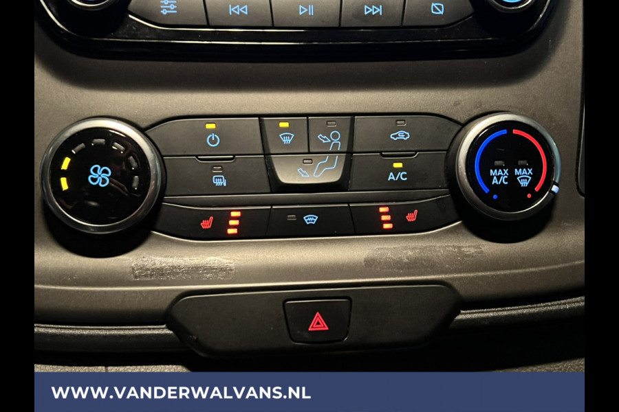 Ford Transit 2.0 TDCI 131pk L3H2 Euro6 Airco | Camera | Navigatie | Apple Carplay Cruisecontrol, LED, Parkeersensoren, Stoelverwarming, Verwarmde voorruit, Bijrijdersbank