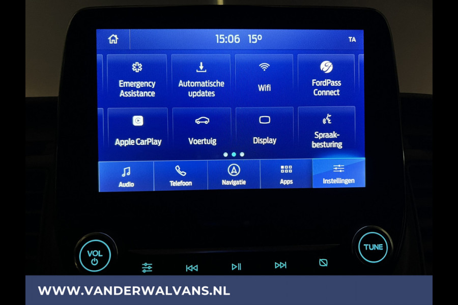 Ford Transit 2.0 TDCI 131pk L3H2 Euro6 Airco | Camera | Navigatie | Apple Carplay Cruisecontrol, LED, Parkeersensoren, Stoelverwarming, Verwarmde voorruit, Bijrijdersbank