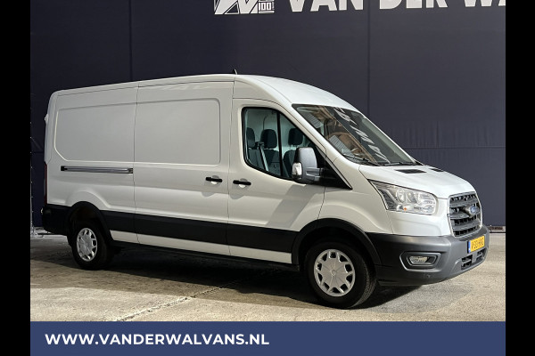 Ford Transit 2.0 TDCI 131pk L3H2 Euro6 Airco | Camera | Navigatie | Apple Carplay Cruisecontrol, LED, Parkeersensoren, Stoelverwarming, Verwarmde voorruit, Bijrijdersbank