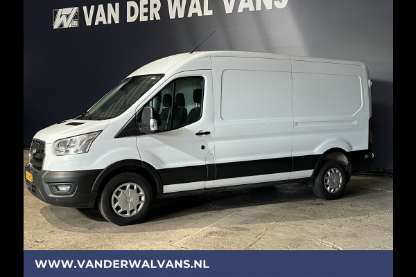 Ford Transit 2.0 TDCI 131pk L3H2 Euro6 Airco | Camera | Navigatie | Apple Carplay Cruisecontrol, LED, Parkeersensoren, Stoelverwarming, Verwarmde voorruit, Bijrijdersbank