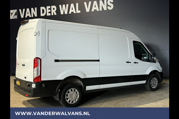 Ford Transit 2.0 TDCI 131pk L3H2 Euro6 Airco | Camera | Navigatie | Apple Carplay Cruisecontrol, LED, Parkeersensoren, Stoelverwarming, Verwarmde voorruit, Bijrijdersbank