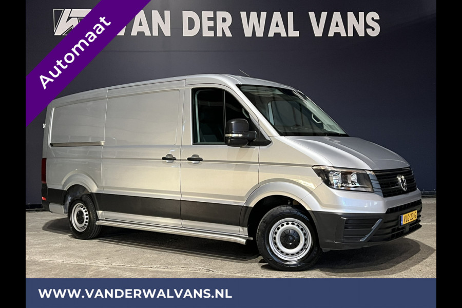 Volkswagen Crafter 2.0 TDI 141pk Automaat L3H2 L2H1 Euro6 Airco | 2x Zijdeur | Camera | Navigatie Apple Carplay, Android Auto, Cruisecontrol, Bijrijdersbank, 3000kg trekvermogen