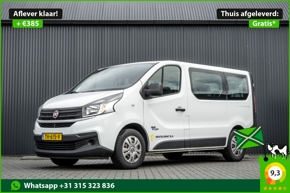 Renault Trafic (Fiat Talento) 1.6 MJ 8-Pers L1H1 | Euro 6 | Excl. BTW & BPM 126 PK | Airco | Cruise