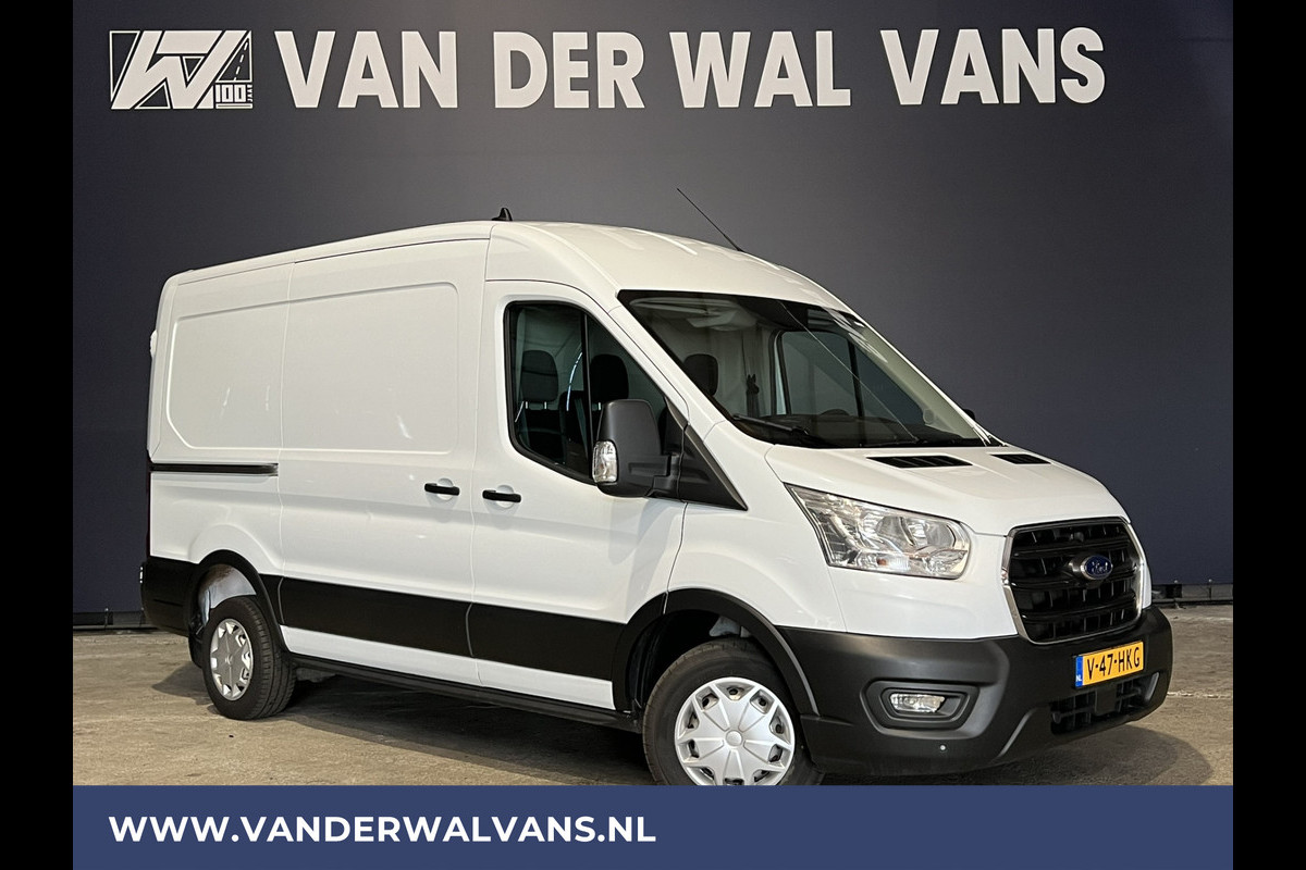 Ford Transit 2.0 TDCI L2H2 Euro6 Airco | Camera | LED | Cruisecontrol | Parkeersensoren | Verwarmde voorruit Bijrijdersbank, 2450kg trekvermogen