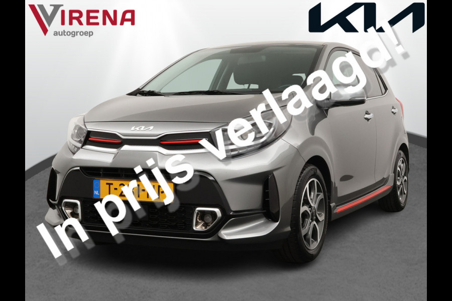 Kia Picanto 1.0 DPi GT-Line - Navigatie - Leder - Apple-/Android Carplay - Cruise Control - Climate Control - Fabrieksgarantie tot 20-06-2030