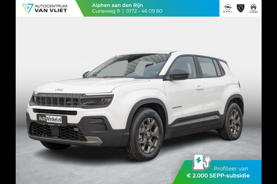 Jeep Avenger Longitude Business Pack 54 kWh | Winter Pack | Uit voorraad leverbaar | Subsidie € 2.000,- *