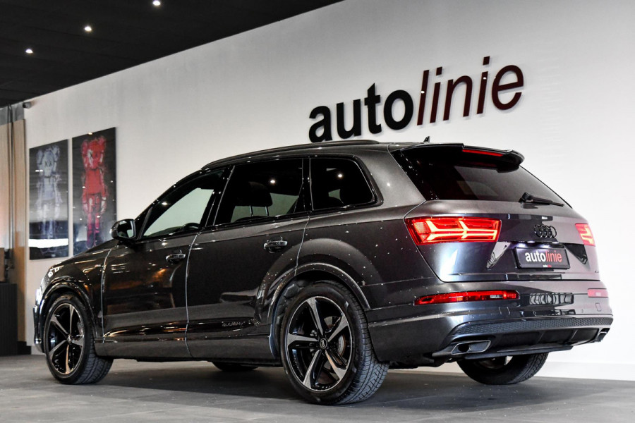 Audi Q7 3.0 TDI quattro 3x S-Line. Pano, Softcl, Luchtv, Matrix, Keyless, Bose, Dodeh, Trekhaak, Camera, Sfeer!