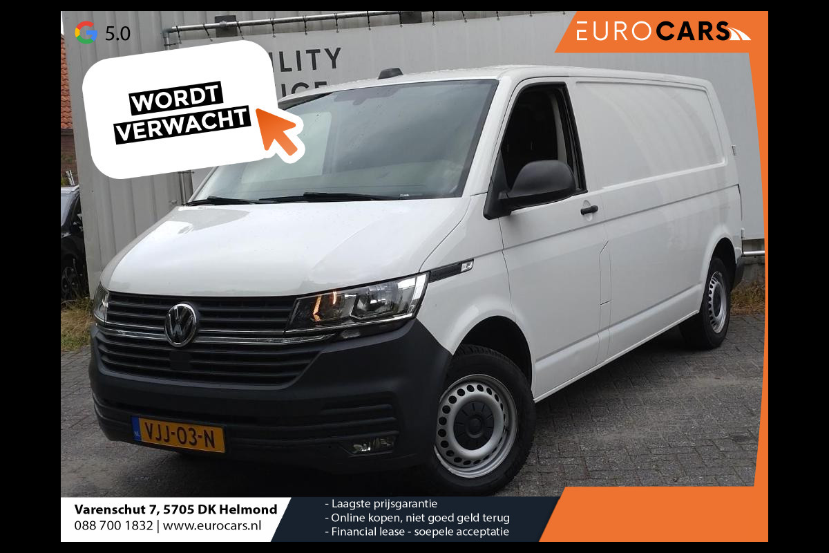 Volkswagen Transporter 2.0 TDI 110pk L2H1 Navigatie Apple Carplay/Android Auto Trekhaak Camera Parkeersensoren achter Cruise Control Airco