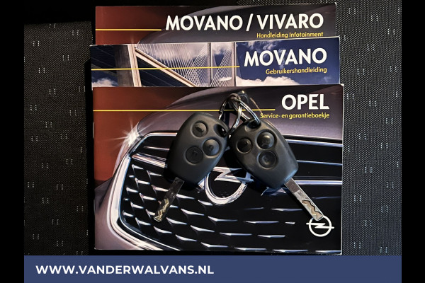 Opel Movano 2.3 CDTI L2H2 Euro6 Airco | Navigatie | Cruisecontrol | Parkeersensoren Bijrijdersbank, 2500kg Trekvermogen