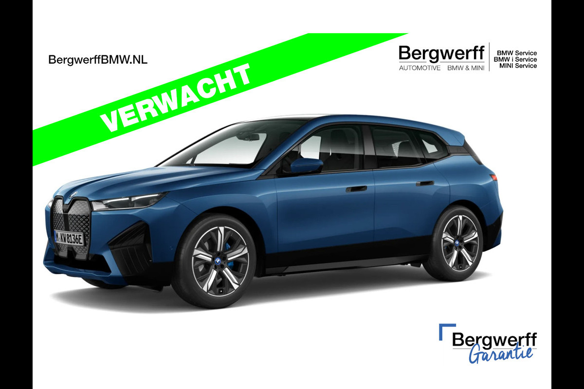 BMW iX xDrive50 - Pano - Sportpakket - Parking Ass Plus - Driving Ass - Stoelverwarming