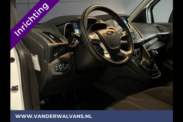 Ford Transit Connect 1.5 TDCI 101pk L2H1 inrichting Euro6 Airco | 3-Zits | Navigatie | Trekhaak | Camera Cruisecontrol, Parkeersensoren, Bijrijdersbank