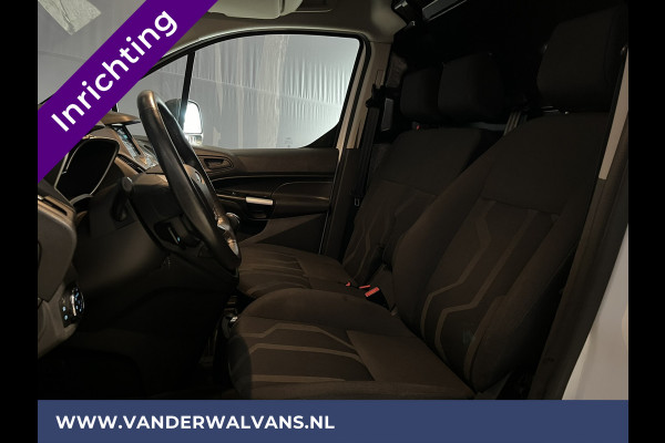 Ford Transit Connect 1.5 TDCI 101pk L2H1 inrichting Euro6 Airco | 3-Zits | Navigatie | Trekhaak | Camera Cruisecontrol, Parkeersensoren, Bijrijdersbank