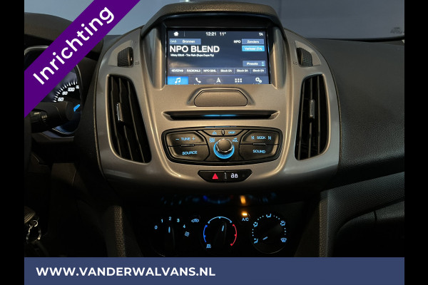 Ford Transit Connect 1.5 TDCI 101pk L2H1 inrichting Euro6 Airco | 3-Zits | Navigatie | Trekhaak | Camera Cruisecontrol, Parkeersensoren, Bijrijdersbank