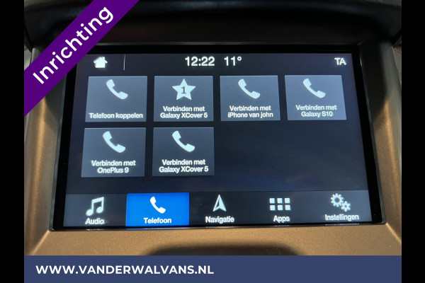 Ford Transit Connect 1.5 TDCI 101pk L2H1 inrichting Euro6 Airco | 3-Zits | Navigatie | Trekhaak | Camera Cruisecontrol, Parkeersensoren, Bijrijdersbank