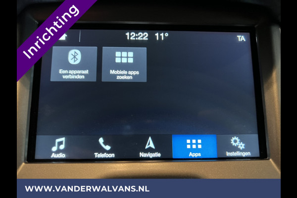 Ford Transit Connect 1.5 TDCI 101pk L2H1 inrichting Euro6 Airco | 3-Zits | Navigatie | Trekhaak | Camera Cruisecontrol, Parkeersensoren, Bijrijdersbank