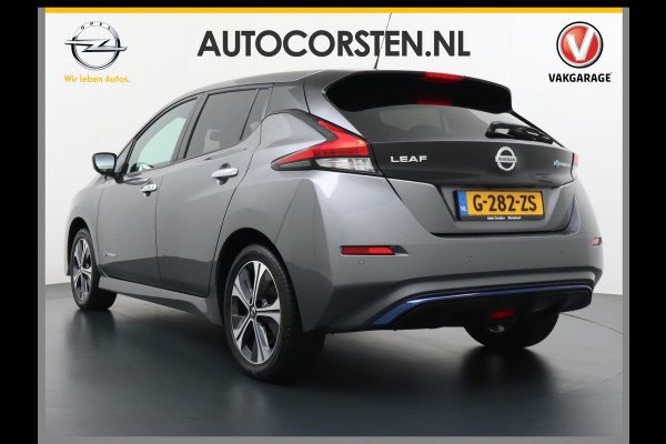 Nissan Leaf 62 kWh Grootste ACCU! Apple Carplay Android Auto Navi Ecc Bluetooth DAB Camera Trekhaak Keyless Adapt.Cruise-Control Led DAB Sto Verwarmd Lederen Stuur Isofix e+ N-Connecta