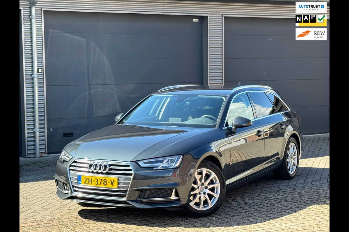 Audi A4 Avant 35 TFSI AUTOMAAT SPORT LEASE EDITION, TREKHAAK, 1 E EIGENAAR, NL AUTO MET NATIONALE AUTO PAS