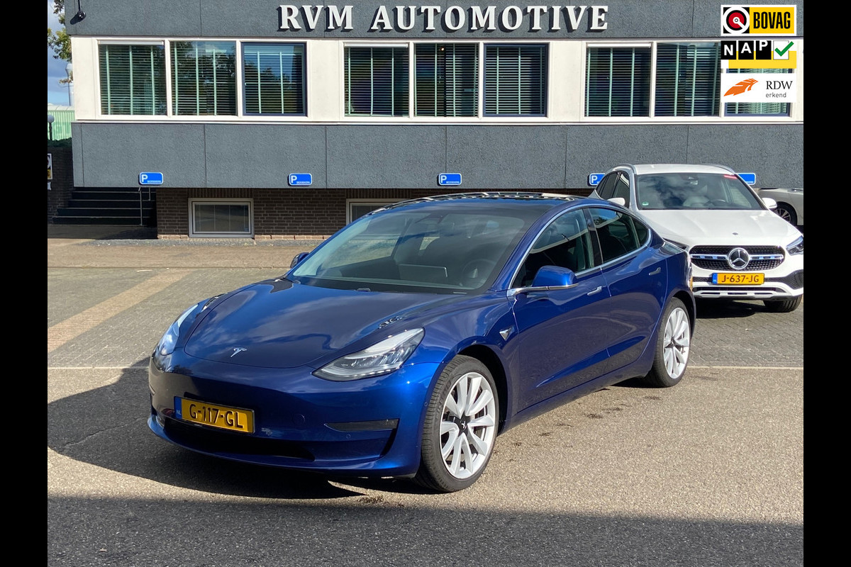 Tesla Model 3 Long Range AWD 75 kWh ORG. NL. NAP KM. | *18.925,- EX BTW* | RIJKLAARPRIJS incl. 12 mnd BOVAG