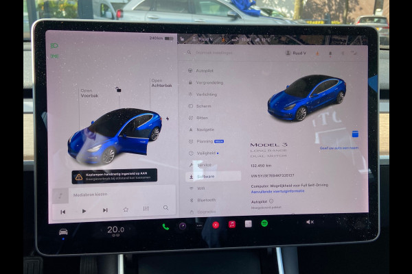 Tesla Model 3 Long Range AWD 75 kWh ORG. NL. NAP KM. | *18.925,- EX BTW* | RIJKLAARPRIJS incl. 12 mnd BOVAG