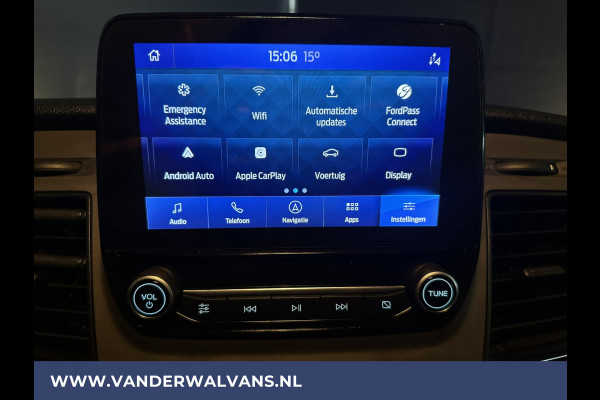 Ford Transit 2.0 TDCI 131pk L3H2 Euro6 Airco | Navigatie | Camera | Cruisecontrol Apple Carplay, Android Auto, Stoelverwarming, verwarmde voorruit, Parkeersensoren, Bijrijdersbank