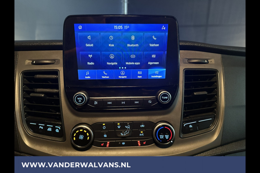 Ford Transit 2.0 TDCI 131pk L3H2 Euro6 Airco | Navigatie | Camera | Cruisecontrol Apple Carplay, Android Auto, Stoelverwarming, verwarmde voorruit, Parkeersensoren, Bijrijdersbank