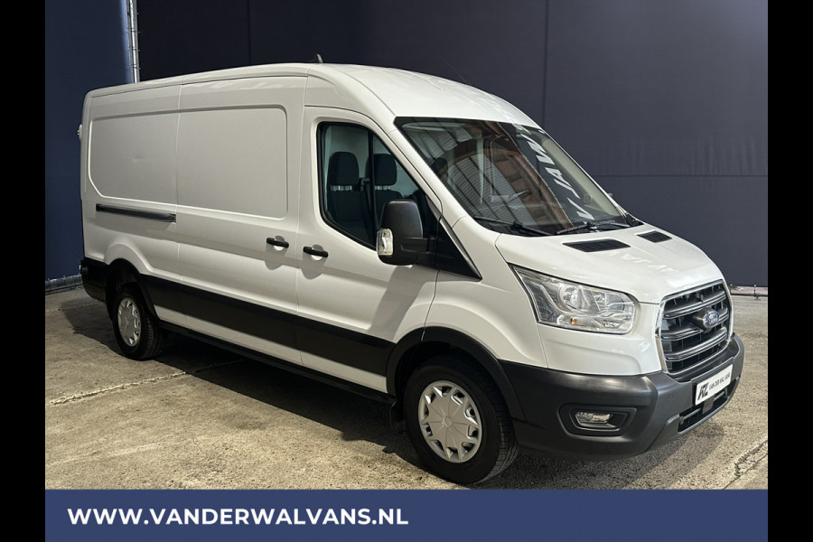 Ford Transit 2.0 TDCI 131pk L3H2 Euro6 Airco | Navigatie | Camera | Cruisecontrol Apple Carplay, Android Auto, Stoelverwarming, verwarmde voorruit, Parkeersensoren, Bijrijdersbank