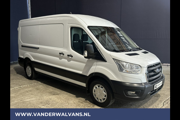 Ford Transit 2.0 TDCI 131pk L3H2 Euro6 Airco | Navigatie | Camera | Cruisecontrol Apple Carplay, Android Auto, Stoelverwarming, verwarmde voorruit, Parkeersensoren, Bijrijdersbank