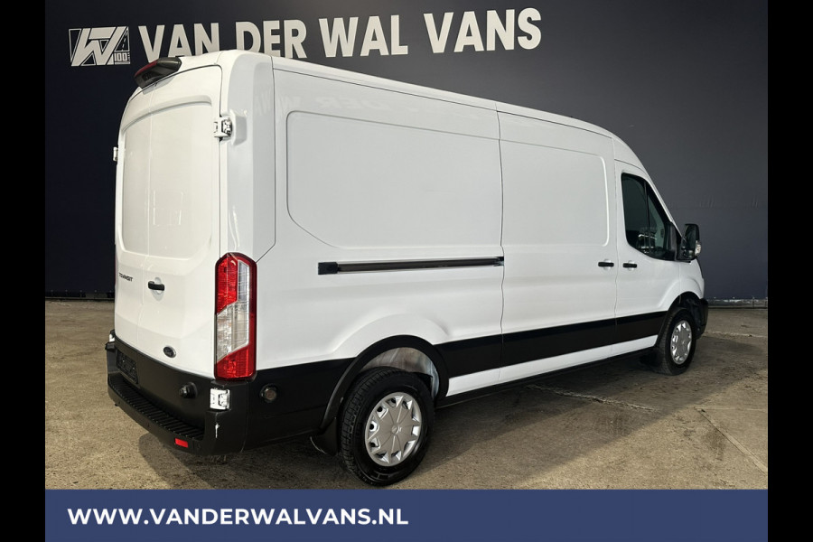 Ford Transit 2.0 TDCI 131pk L3H2 Euro6 Airco | Navigatie | Camera | Cruisecontrol Apple Carplay, Android Auto, Stoelverwarming, verwarmde voorruit, Parkeersensoren, Bijrijdersbank