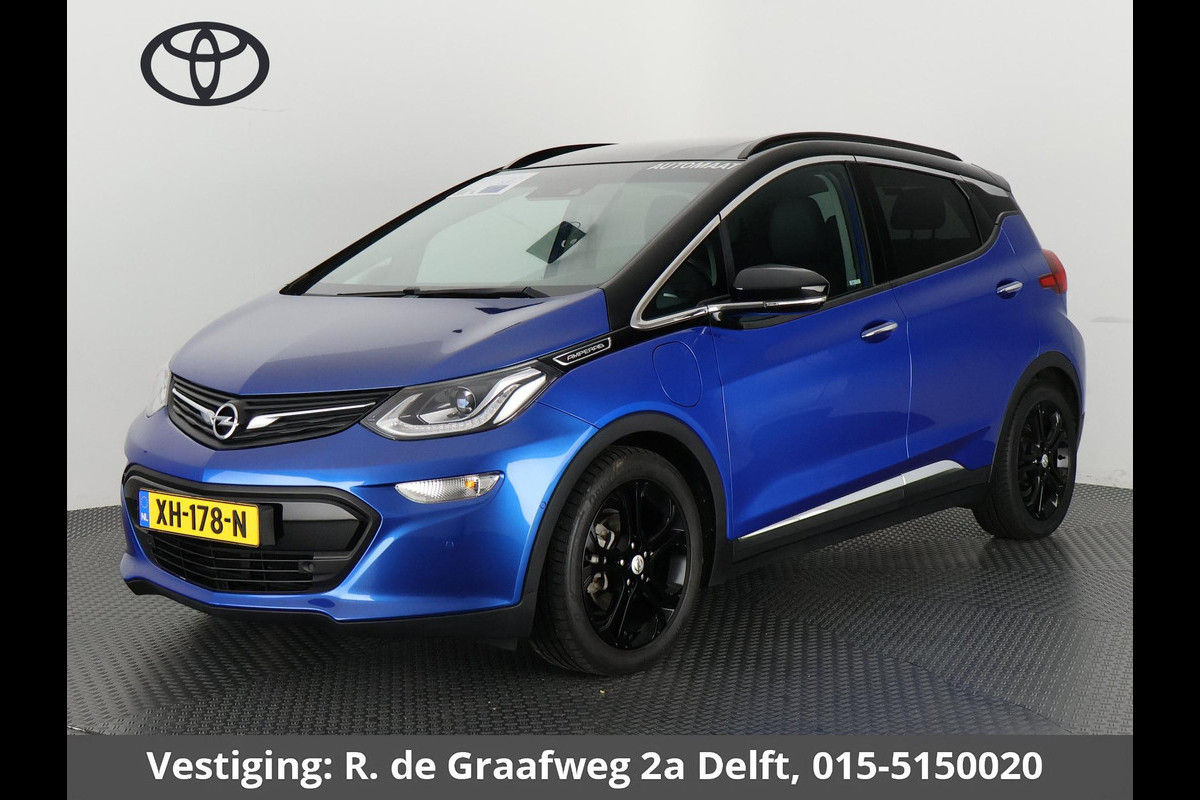 Opel Ampera-E Business Executive 60 kWh Two-Tone | 300km. actieradius | Stoelverwarming | Lederen bekleding | Camera