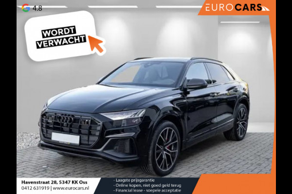 Audi Q8 55 TFSI e quattro Pro Line S Competition Plus | Leder | Carbon Pack | LED | Adaptief cruise control | 381 PK | Navigatie | Climate control | 360* camera | Elektrische achterklep