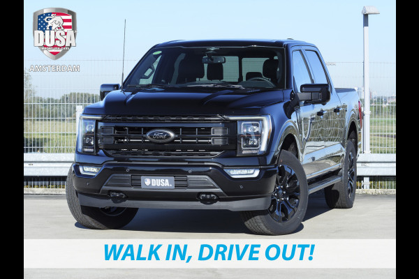 Ford USA F-150 5.0 V8 | SuperCrew Lariat FX4 | Black Edition 360 Camera | Pano | Black Edition Meerprijs extra opties / Accessoires - Deksel, Backflip, Fenders, wraps, Stripings etc