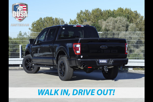 Ford USA F-150 5.0 V8 | SuperCrew Lariat FX4 | Black Edition 360 Camera | Pano | Black Edition Meerprijs extra opties / Accessoires - Deksel, Backflip, Fenders, wraps, Stripings etc