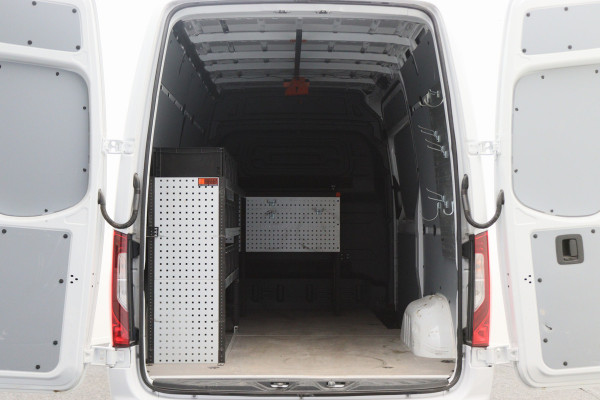 Mercedes-Benz Sprinter 317 1.9 CDI L2H2 Automaat 3-Zits, Leer, Airco, Cruise, Camera, Apple Carplay, LED, Trekhaak, 18''