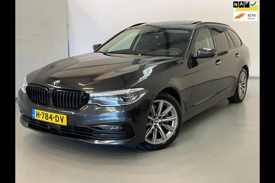 BMW 5 Serie Touring 520d Sport Line / Pano / Headup / 360 Cam / Keyless