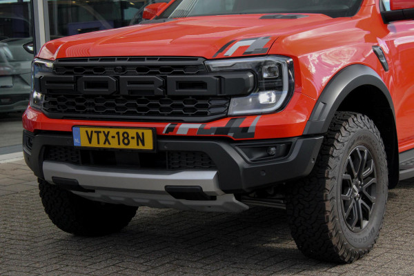 Ford Ranger 3.0 EcoBoost Raptor V6 Automaat! | 287pk | Raptor Pack | Elek. Rollertop | Code Orange | Trekhaak |