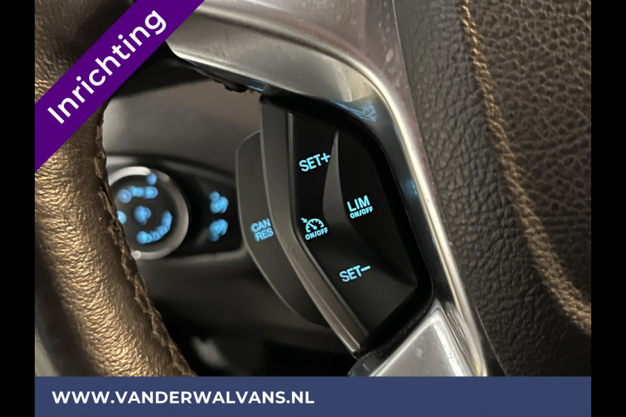 Ford Transit Connect 1.5 TDCI 101pk L2H1 inrichting Euro6 Airco | 3-Zits | Navigatie | Trekhaak | Camera Cruisecontrol, Parkeersensoren, Bijrijdersbank