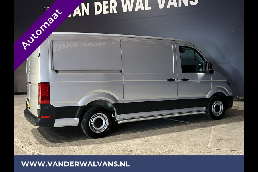 Volkswagen Crafter 2.0 TDI 141pk Automaat L3H2 L2H1 Euro6 Airco | 2x Zijdeur | Camera | Navigatie Apple Carplay, Android Auto, Cruisecontrol, Bijrijdersbank, 3000kg trekvermogen