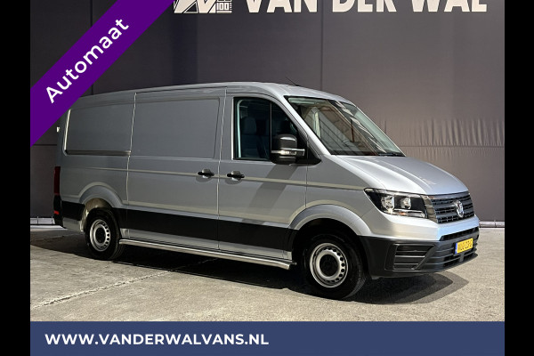 Volkswagen Crafter 2.0 TDI 141pk Automaat L3H2 L2H1 Euro6 Airco | 2x Zijdeur | Camera | Navigatie Apple Carplay, Android Auto, Cruisecontrol, Bijrijdersbank, 3000kg trekvermogen