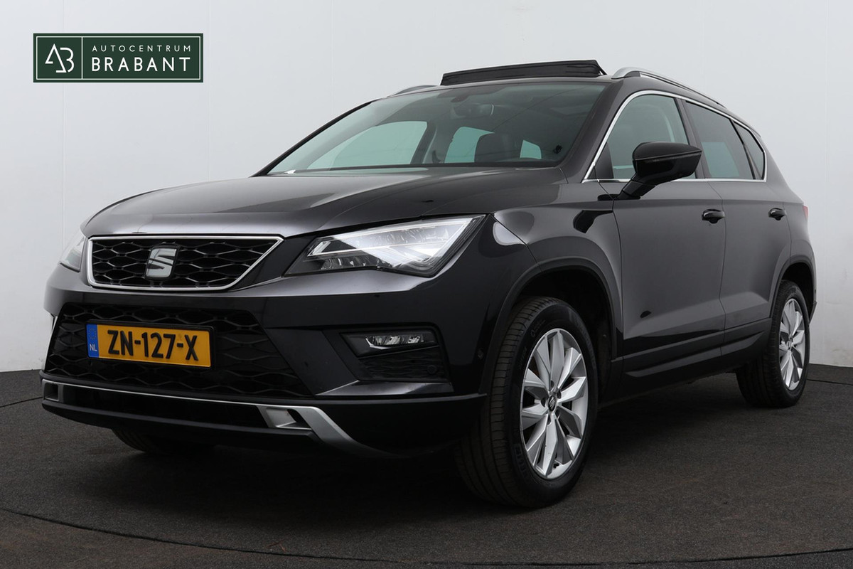 Seat Ateca 1.0 EcoTSI Style Intense Sport (NAVI, TREKHAAK, PANORAMADAK, CAMERA, LED, 1e EIGENAAR, GOED ONDERHOUDEN)