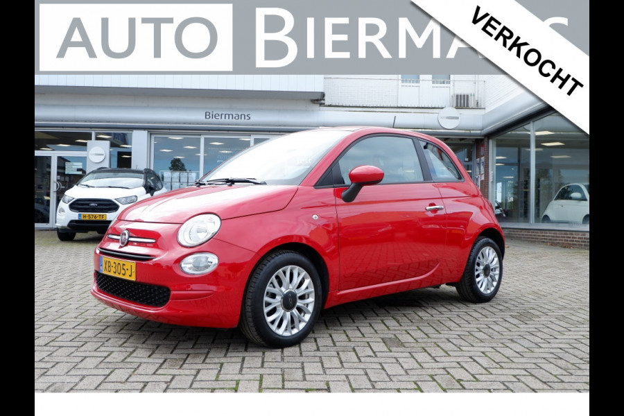 Fiat 500 0.9 TA T Popstar LM Velgen. lage km. Rijklaarprijs!