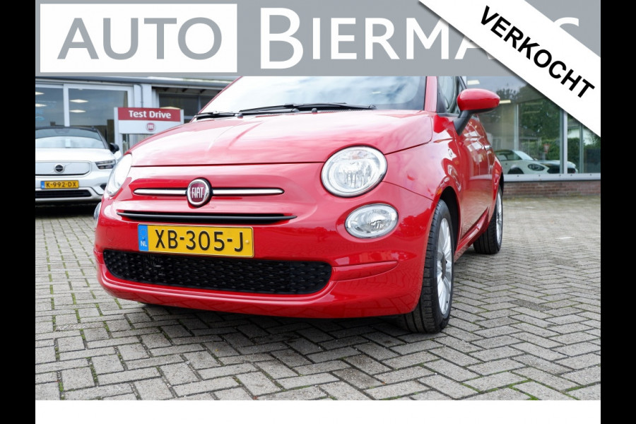 Fiat 500 0.9 TA T Popstar LM Velgen. lage km. Rijklaarprijs!