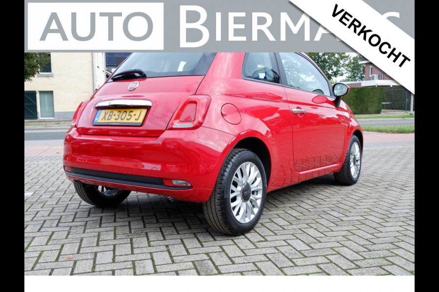 Fiat 500 0.9 TA T Popstar LM Velgen. lage km. Rijklaarprijs!