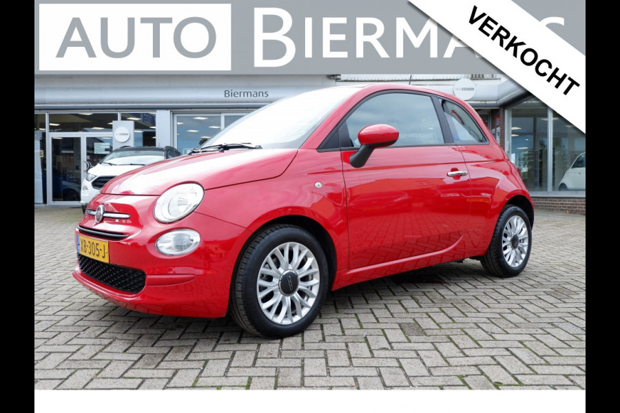 Fiat 500 0.9 TA T Popstar LM Velgen. lage km. Rijklaarprijs!