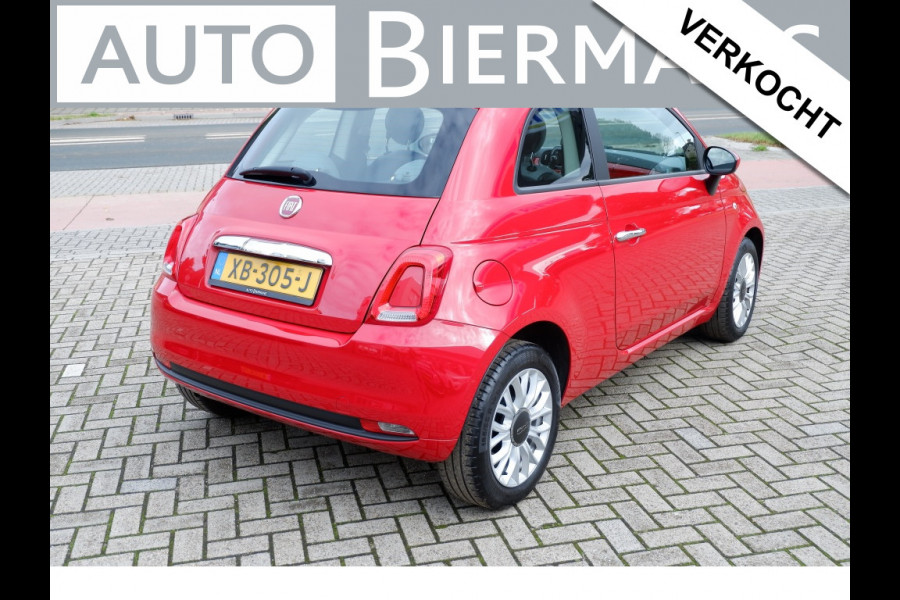 Fiat 500 0.9 TA T Popstar LM Velgen. lage km. Rijklaarprijs!