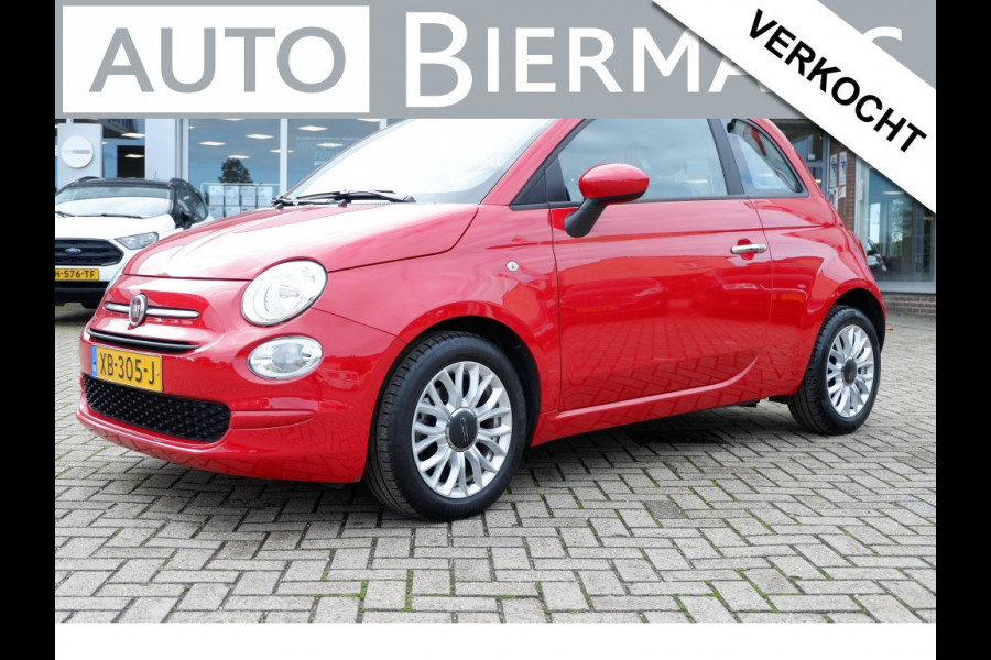 Fiat 500 0.9 TA T Popstar LM Velgen. lage km. Rijklaarprijs!