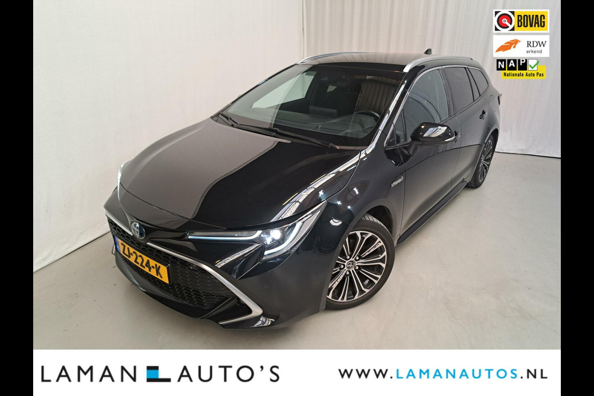 Toyota Corolla Touring Sports 1.8 Hybrid 122pk Executive | CarPlay Halfleder ECC HUD Navi LED 17" LMV ACC BLIS Metallic Trekhaak | Hybrid Voorschoten