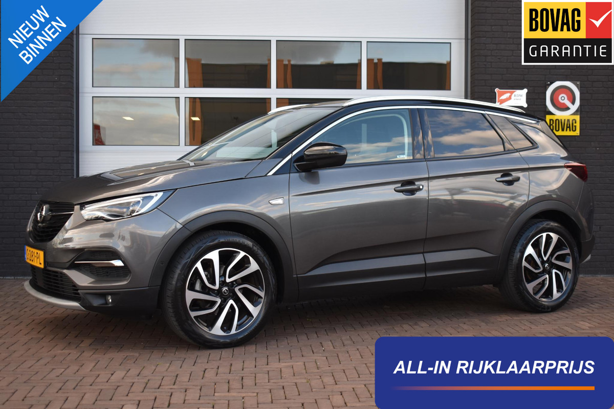 Opel Grandland X 1.2 Turbo Ultimate | Navi | Afn. Trekhaak| Camera | Incl. Garantie